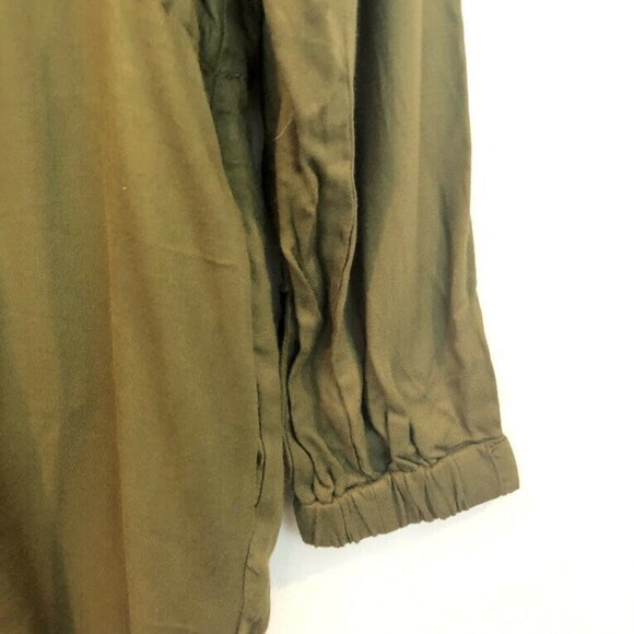 Love Tree S Long Hooded Lightweight Green Military - Picture 6 of 8